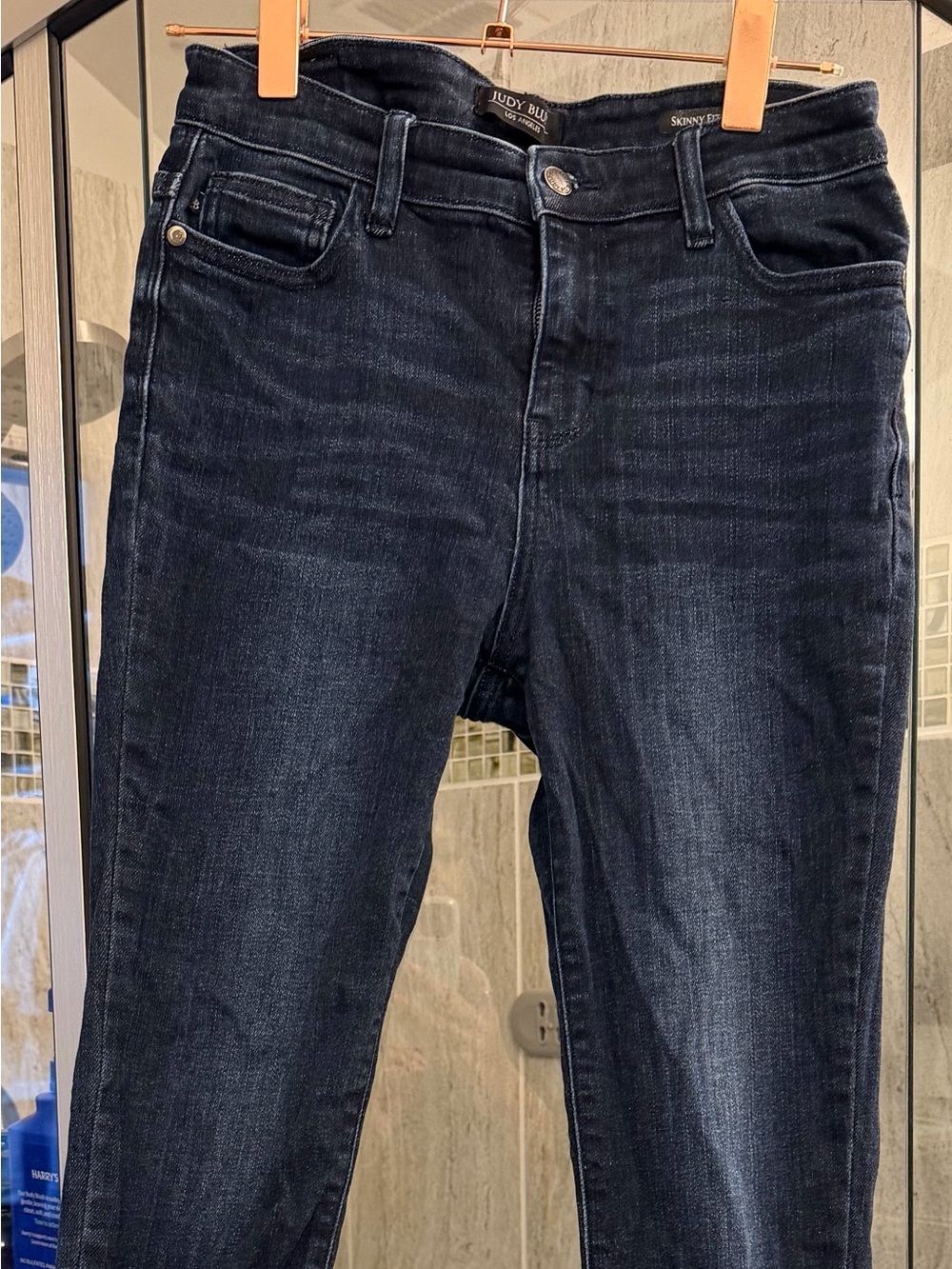 Judy Blue Women’s Dark Indigo Skinny Jeans